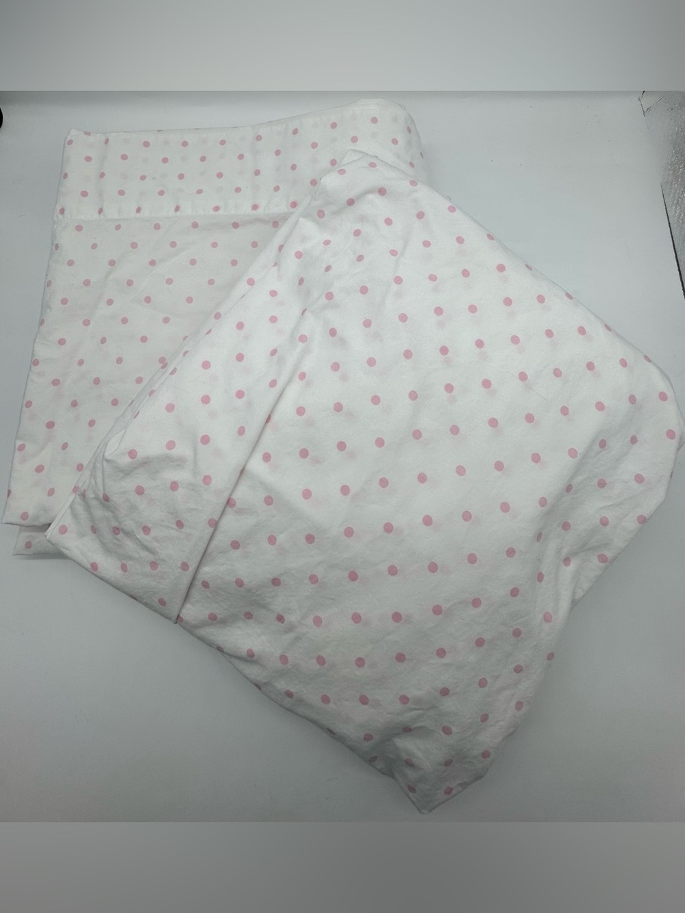 Pottery Barn Kids Pink Polka Dots Sheets